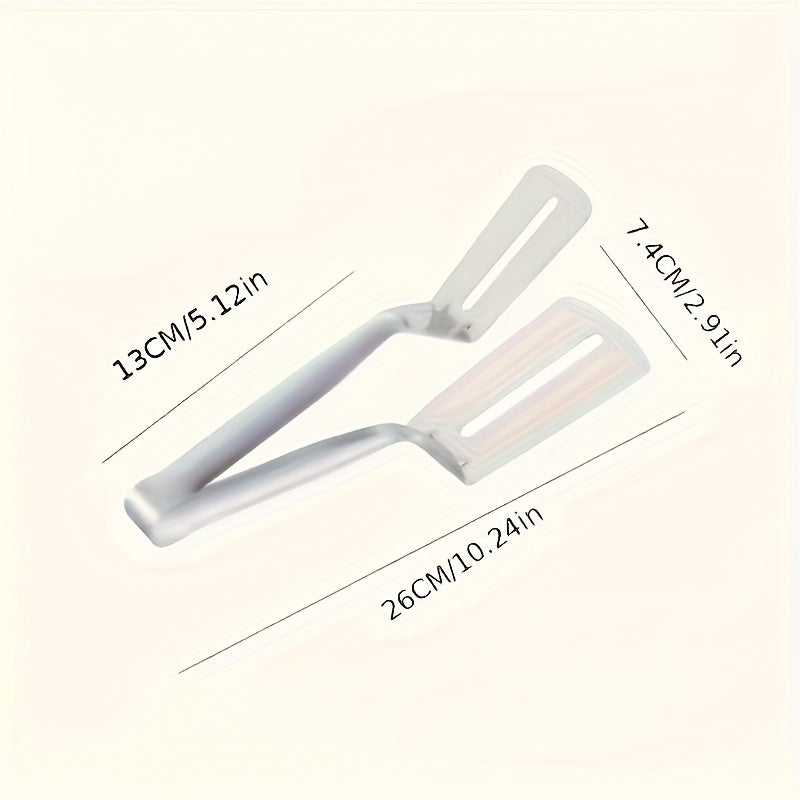 Stainless Steel Spatula 2-in-1 Multifunctional Kitchen Utensil Set with Magnetic Handle, Can Be Used for Frying, Flipping and Grasping - Includes Fish Spatula and Pancake Spatula, 1 Set