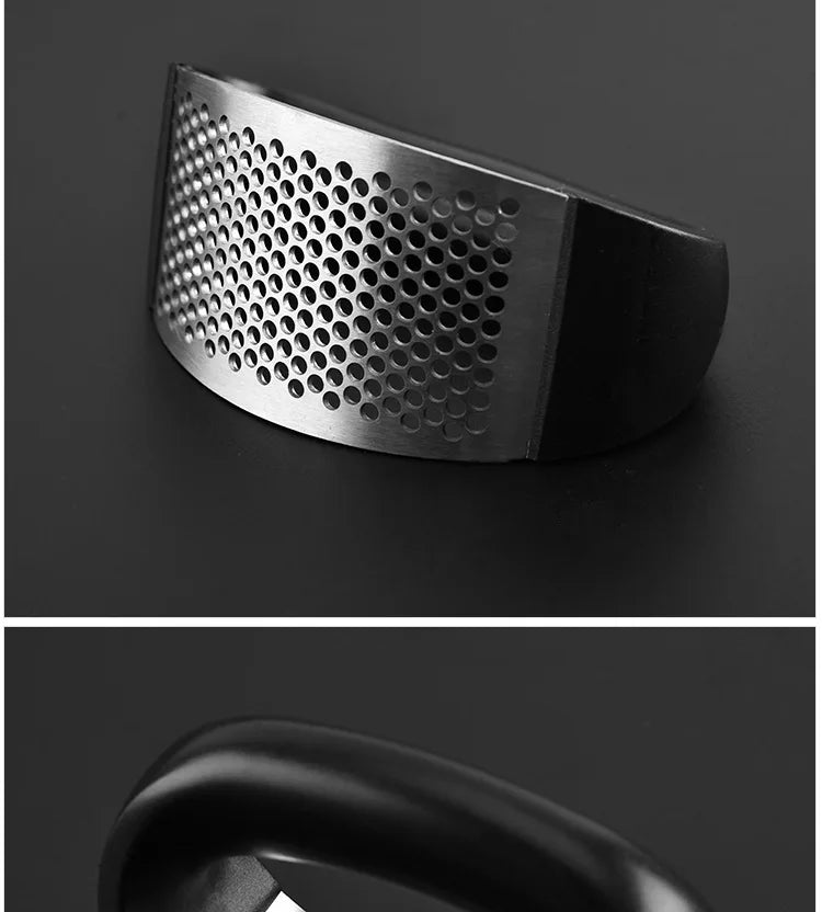 espremedor de alho inox/  triturador de alho manual / utensílio de cozinha alho / prensa de alho aço inoxidável