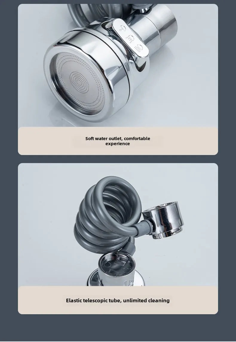 extensor de torneira chuveirinho /  adaptador giratório pia cozinha / bico torneira 360 graus/  extensor anti-respingo / cabeçote de pia com pressão // torneira retrátil cozinha/ utensilioutensílio