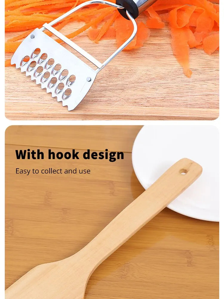 Single Stainless Steel Peeler Fruit Vegetable Cucumber Multifunctional Shredder Home Peeler Kitchen Accessories Tools