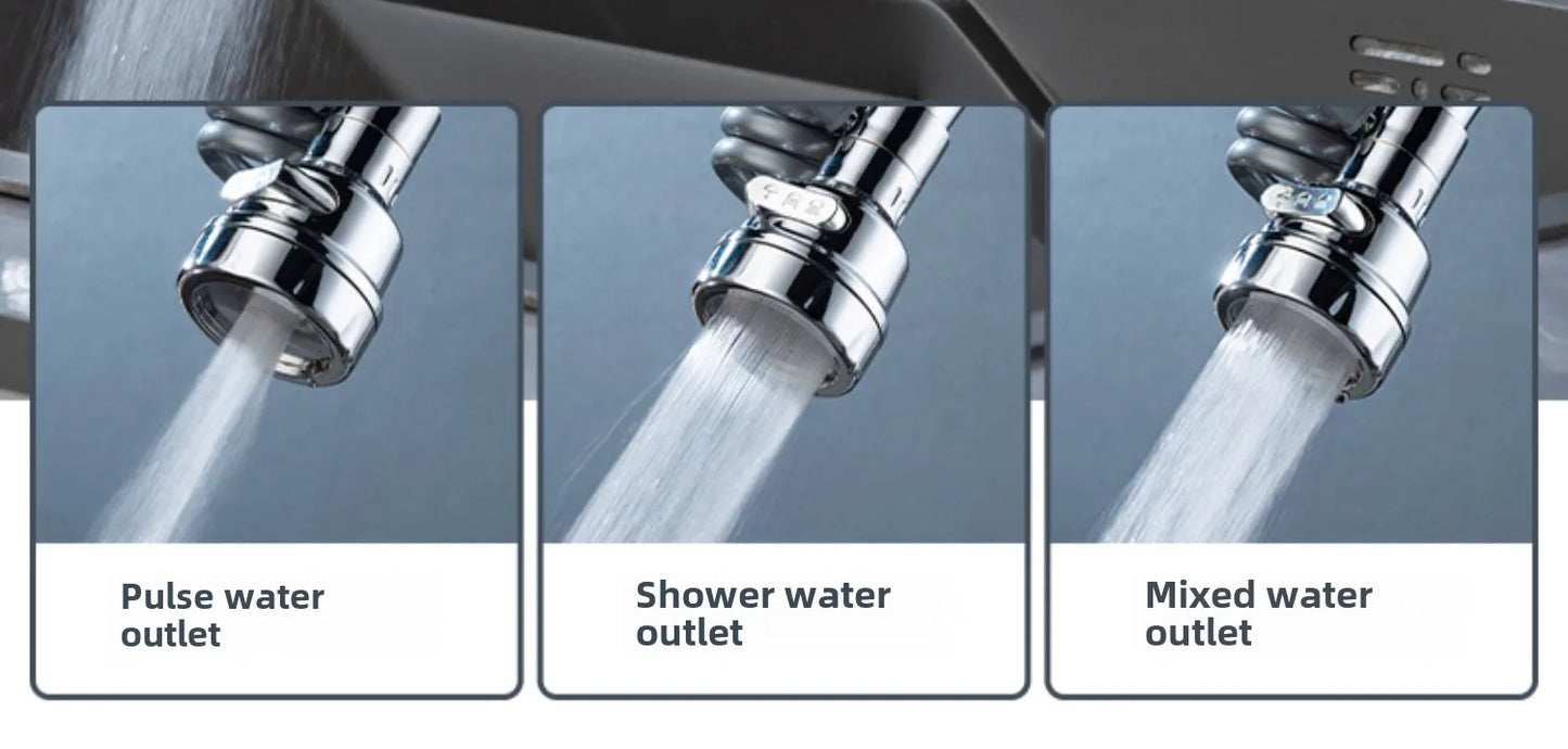 extensor de torneira chuveirinho /  adaptador giratório pia cozinha / bico torneira 360 graus/  extensor anti-respingo / cabeçote de pia com pressão // torneira retrátil cozinha/ utensilioutensílio