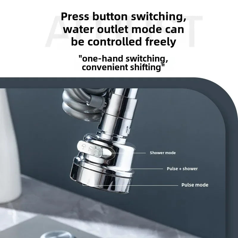 extensor de torneira chuveirinho /  adaptador giratório pia cozinha / bico torneira 360 graus/  extensor anti-respingo / cabeçote de pia com pressão // torneira retrátil cozinha/ utensilioutensílio