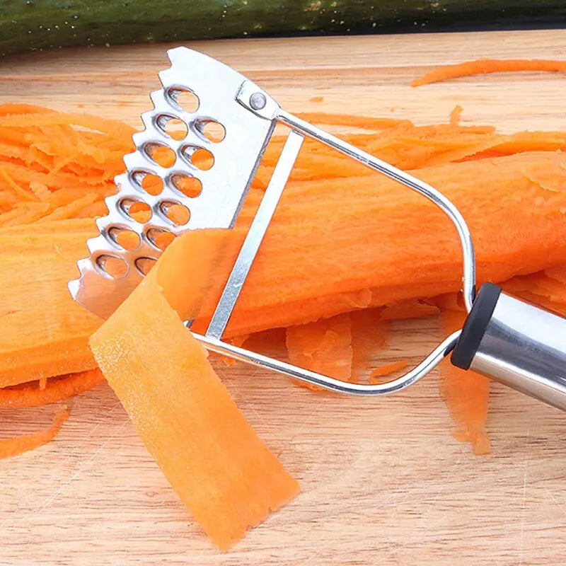 Single Stainless Steel Peeler Fruit Vegetable Cucumber Multifunctional Shredder Home Peeler Kitchen Accessories Tools