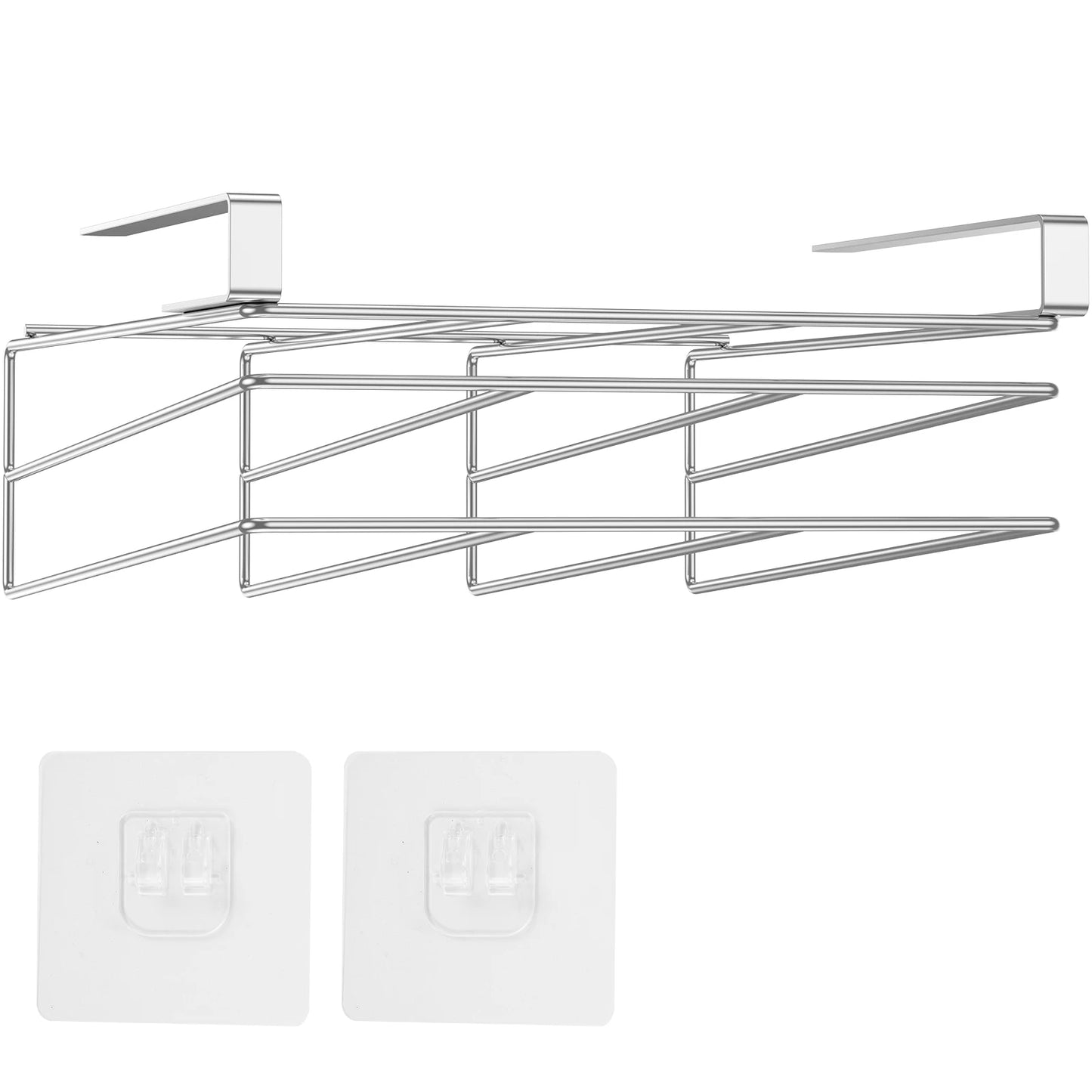 Under Cabinet Cutting Board Organizer Holder Kitchen Hanging Chopping Board Pot Lid Kitchenware Storage Rack Stainless Steel