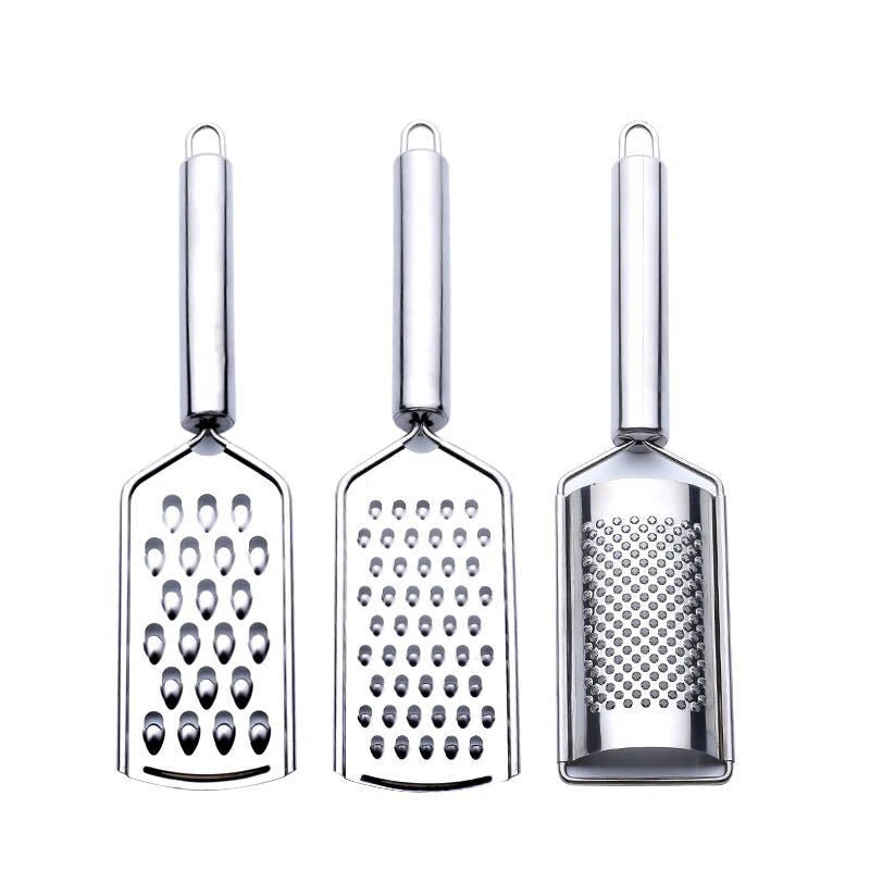 Ralador inox multiuso / Ralador de queijo inox / Ralador de legumes e frutas