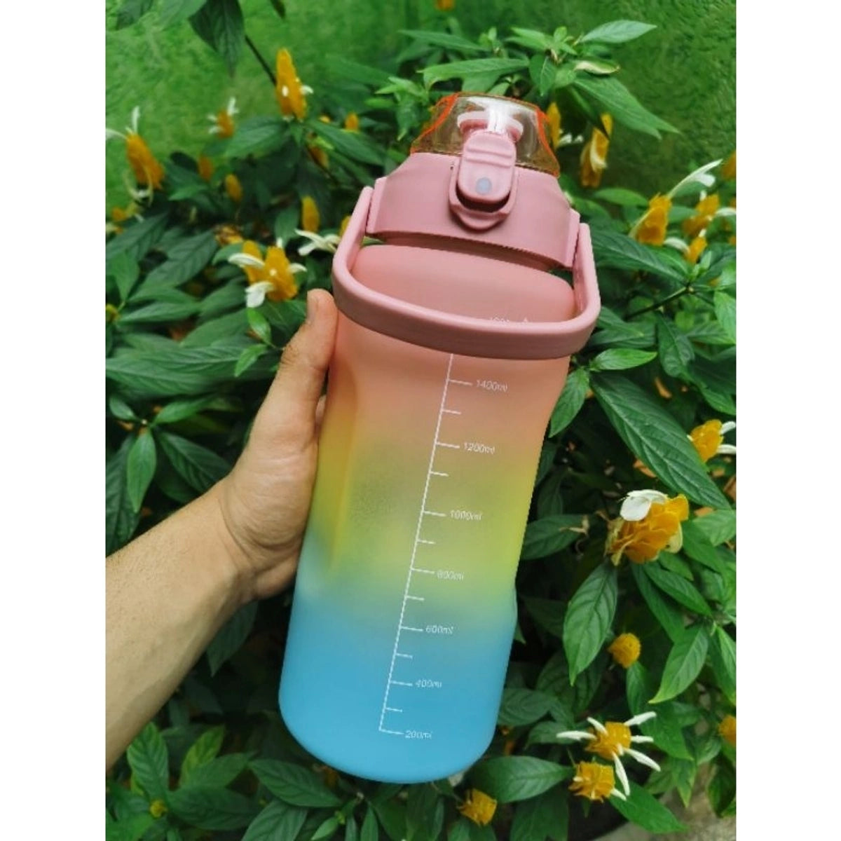 Kit 3 Garrafas Água de 300M+ 900ML+ 2000ML