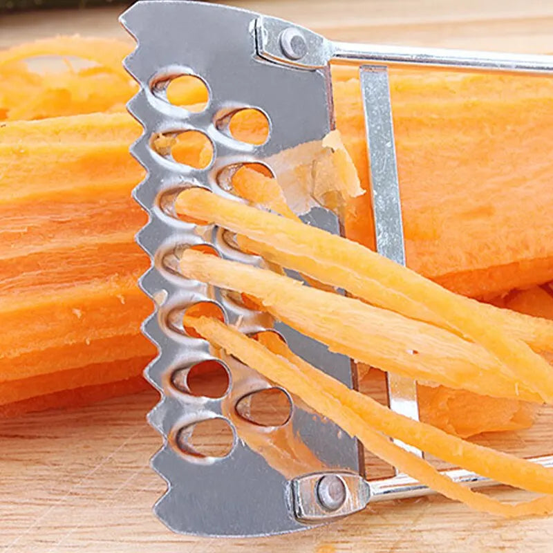 Single Stainless Steel Peeler Fruit Vegetable Cucumber Multifunctional Shredder Home Peeler Kitchen Accessories Tools