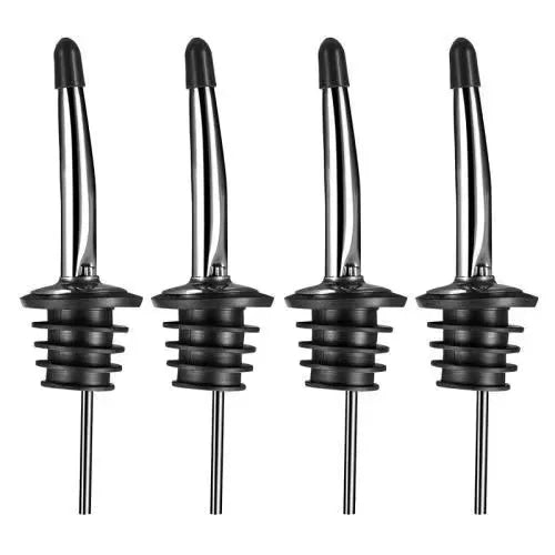4/8/16/24 Packs Liquor Bottle Pourers for Alcohol Stainless Steal Liquor Bottle Dispensers Speed Pourers for Spirits Bottles