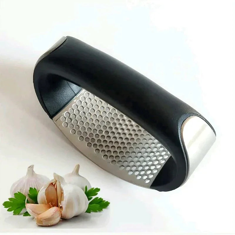 espremedor de alho inox/  triturador de alho manual / utensílio de cozinha alho / prensa de alho aço inoxidável